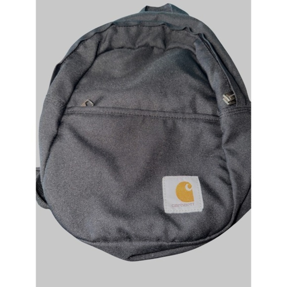 Carhartt Mini Backpack Small Black Canvas Adjustable Workwear Streetwear unisex
